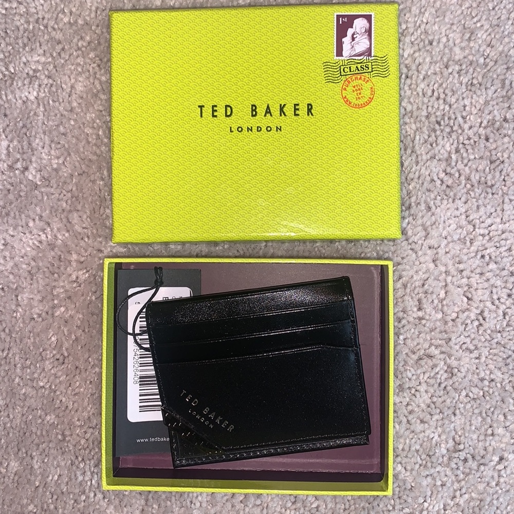 BRAND NEW LEATHER TED BAKER Card Holder